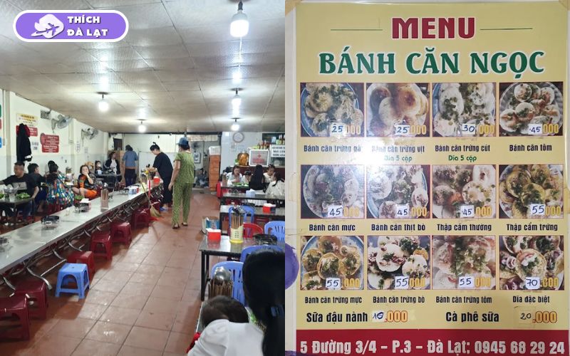 bánh căn đà lạt