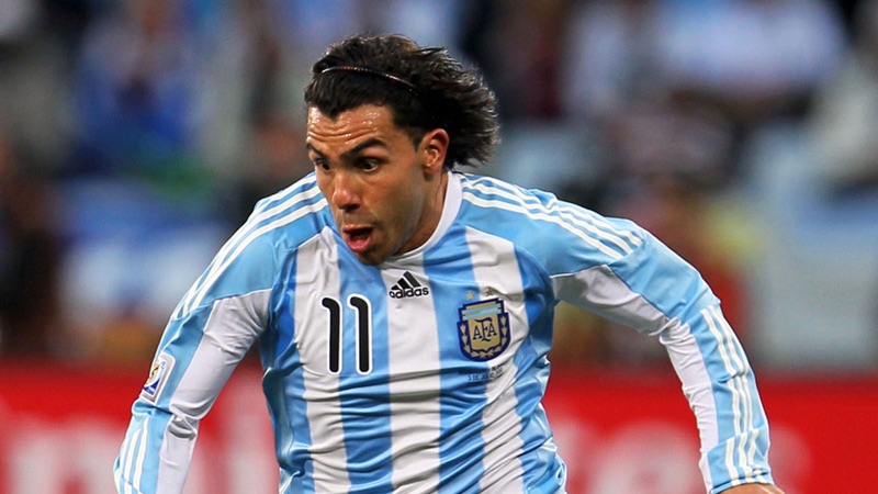 Carlos Tevez tiền đạo Argentina cá tính
