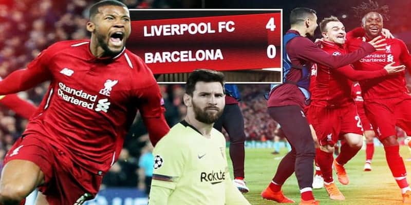 Liverpool 4-0 Barcelona 2019