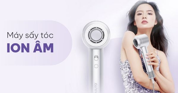 MÁY SẤY TÓC ION ÂM LÀ GÌ? SỬ DỤNG MÁY SẤY TÓC ION ÂM CÓ TỐT KHÔNG?