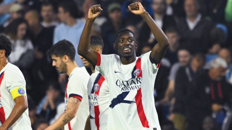 Dembele thi đấu nổi bật tại PSG