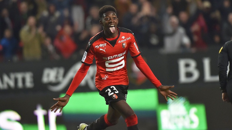 Ousmane Dembele thời trẻ tại Pháp