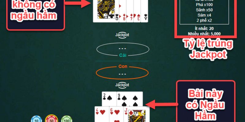 Chiến thuật chơi bài ngầu hầm thắng lớn