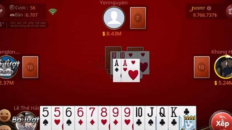 Tính toán bài đối thủ giúp tránh bị cóng