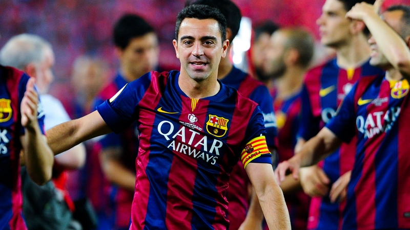 Xavi Hernandez đang điều khiển nhịp độ trận đấu