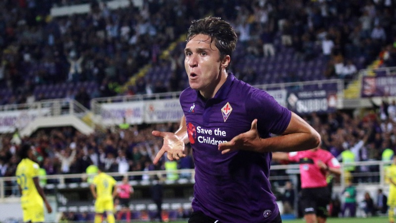 Federico Chiesa thời kỳ thi đấu cho Fiorentina