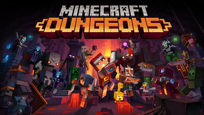 Trải nghiệm chiến đấu trong Minecraft Dungeons