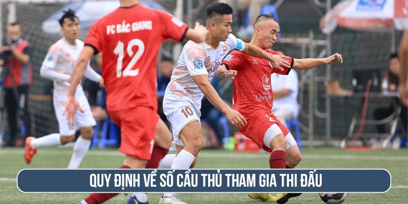 Đội hình thi đấu chính thức trên sân bóng đá