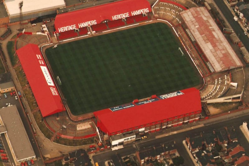 Kiến trúc đặc trưng của sân vận động Ayresome Park cũ